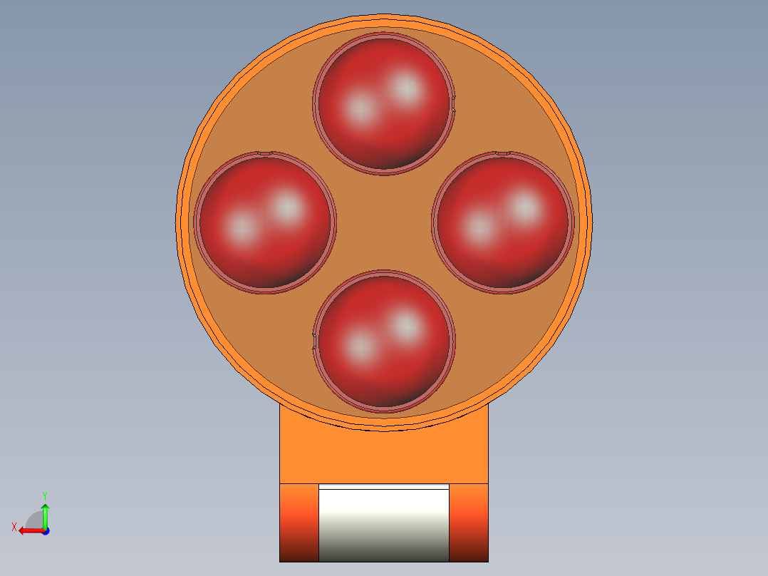 电子笔模型后视图