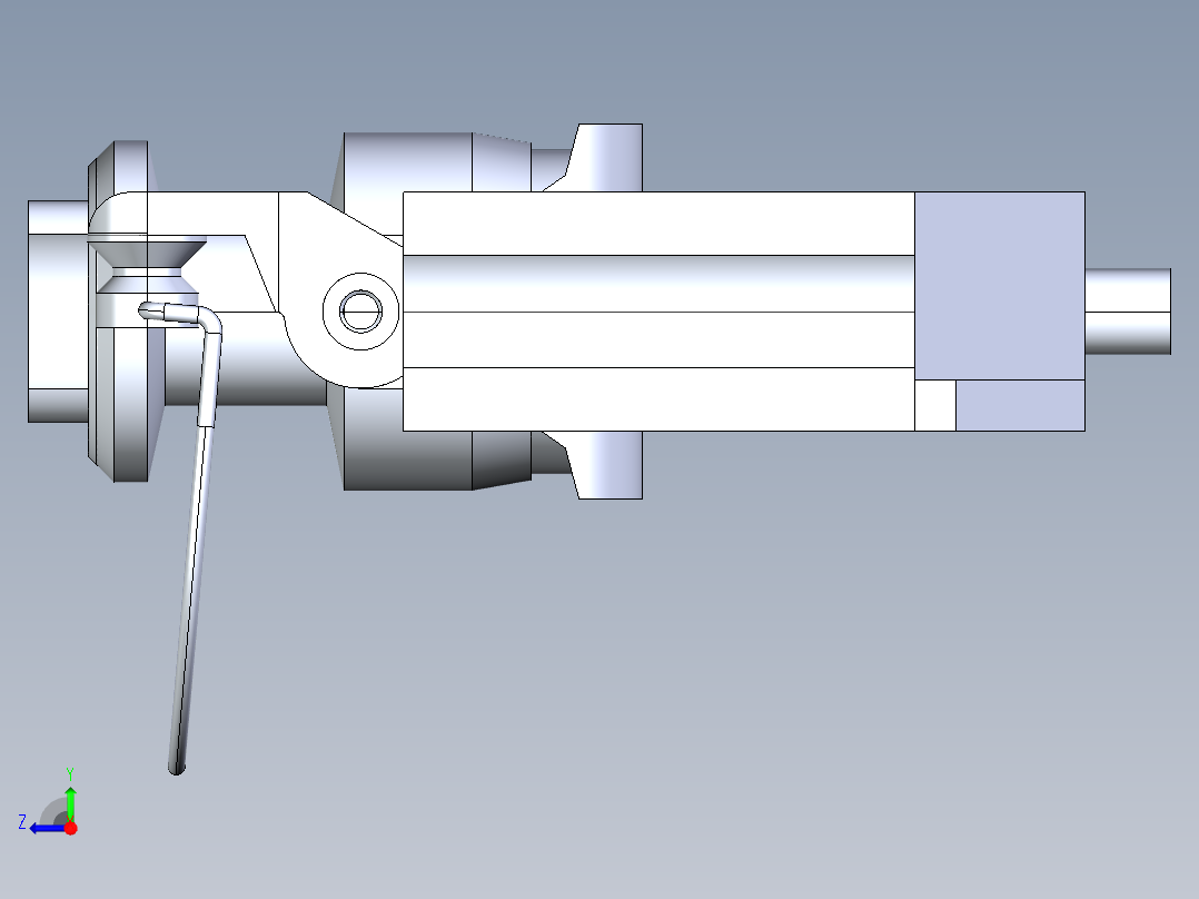 Masina块化3D模型右视图