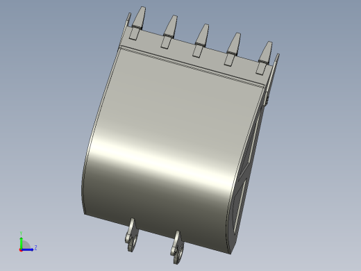 150型单斗液压挖掘机工作装置设计【PROE】左视缩略图