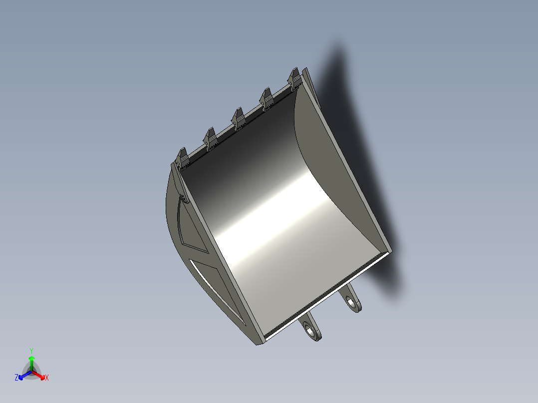 150型单斗液压挖掘机工作装置设计【PROE】正等轴测图