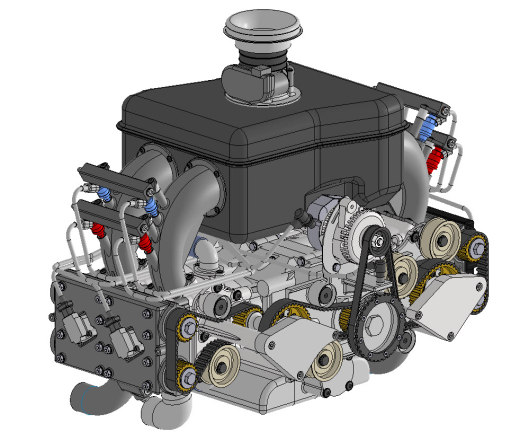 Solidworks2012画的S发动机缩略图