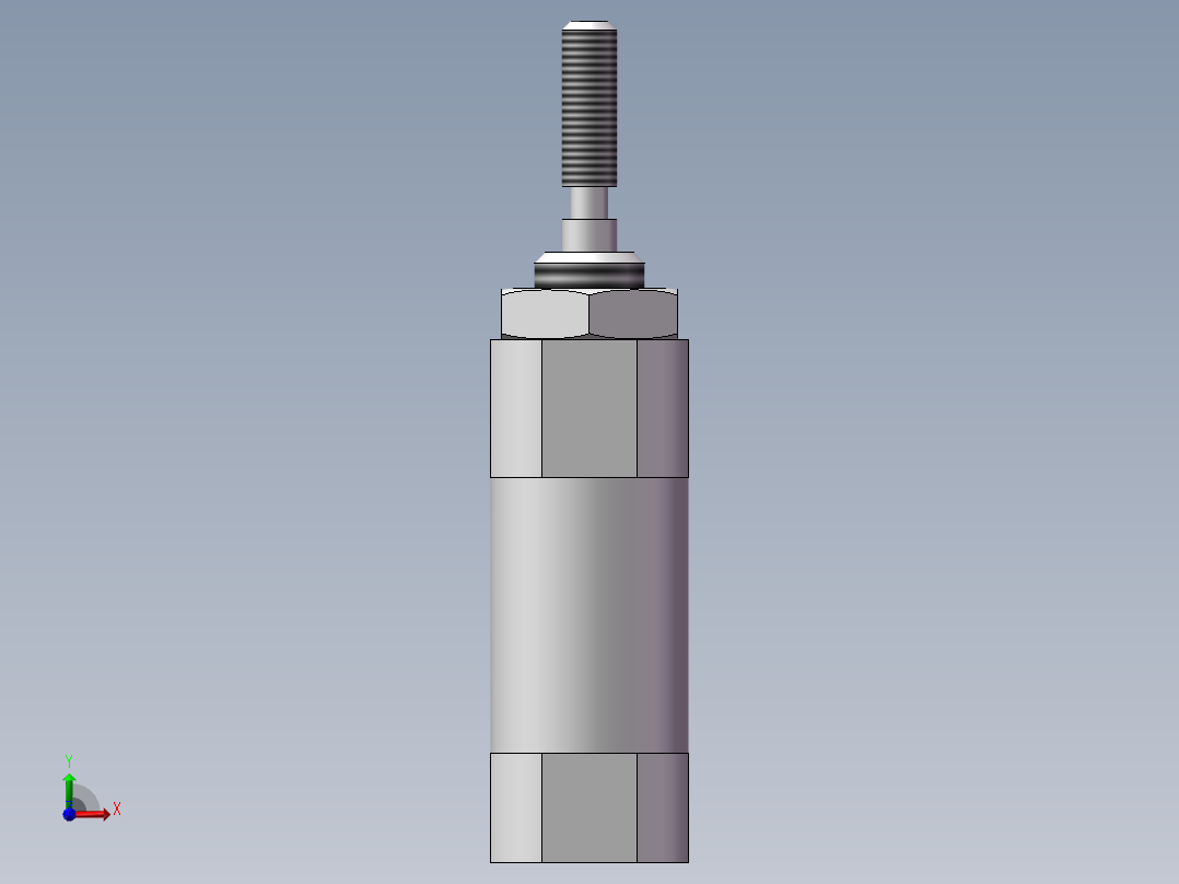 气缸-CJ2B6前视图