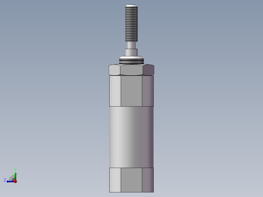 气缸-CJ2B6右视图
