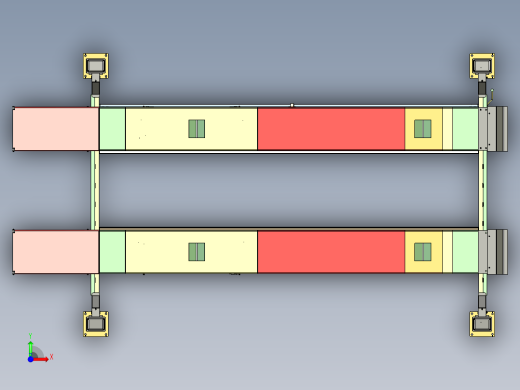 4柱式升降机前视缩略图