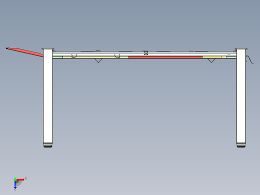 4柱式升降机俯视缩略图