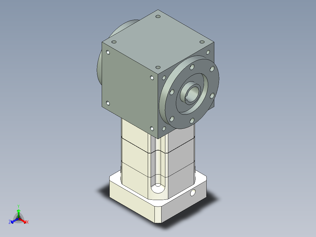 换向器PW140双孔 PGH115-L2 22-110-145-M8.stp主视图