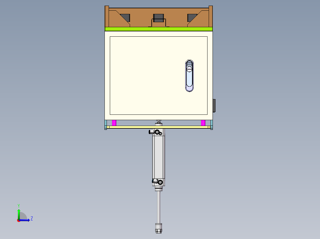 热熔钉组装设备左视图