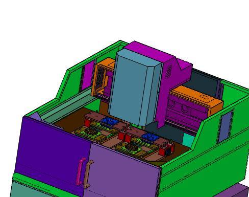 塑胶外壳打孔高光精加工精雕机缩略图