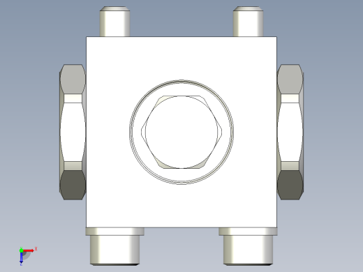KOSMEKBEP2x0-0多系列多零件图纸模型多系列多零件图纸模型俯视缩略图