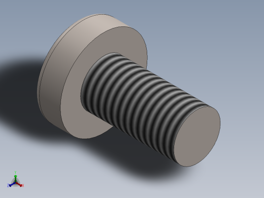 螺丝 M3 十字盘头-M3 x 6 Screw head.SLDPRT