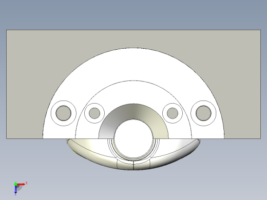 吹塑瓶250ml俯视缩略图