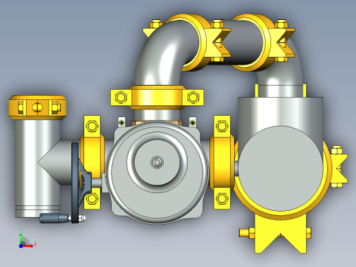 电动三通球阀前视缩略图