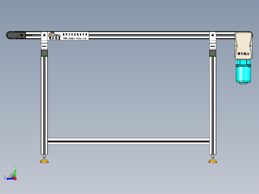LE-XC4040-右边驱动轻载皮带线-负载40kg右视缩略图