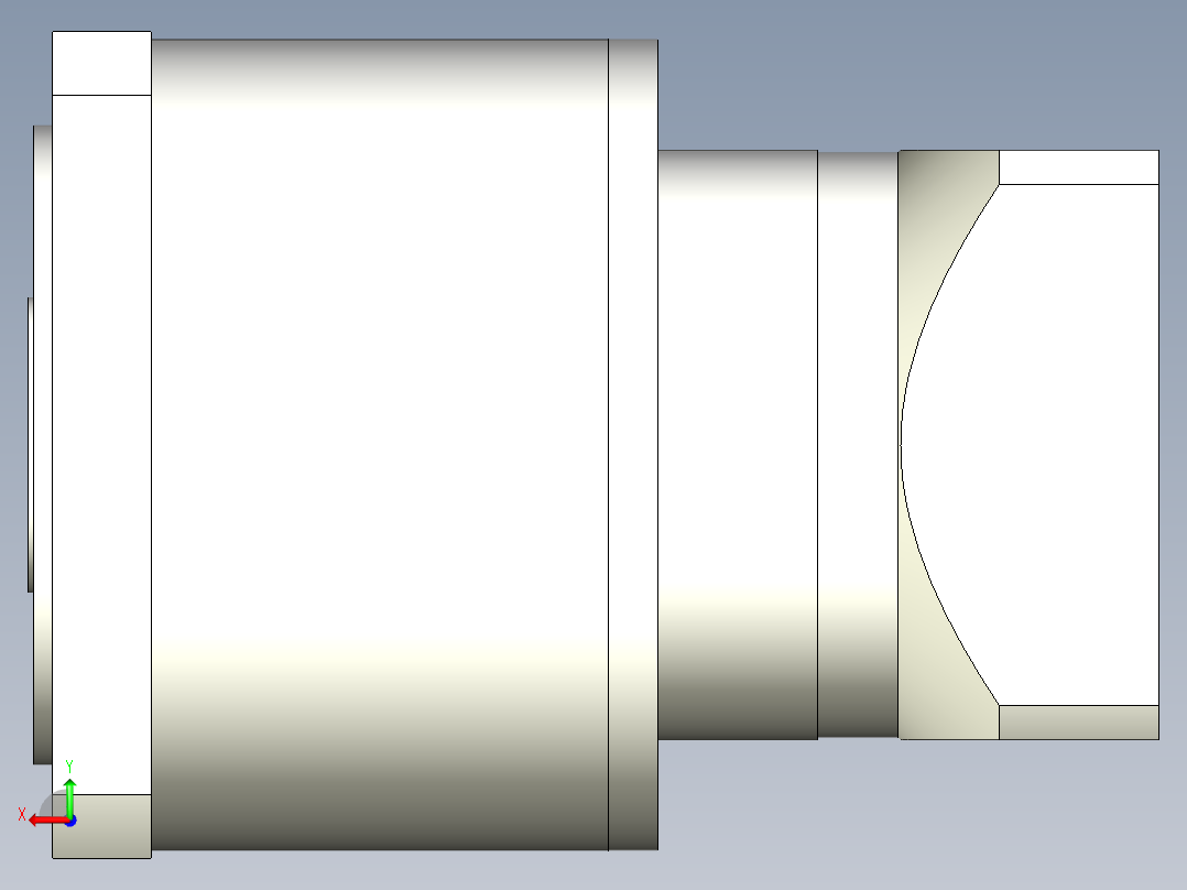 直齿孔PLF160-L2 22-110-145-M8.stp后视图