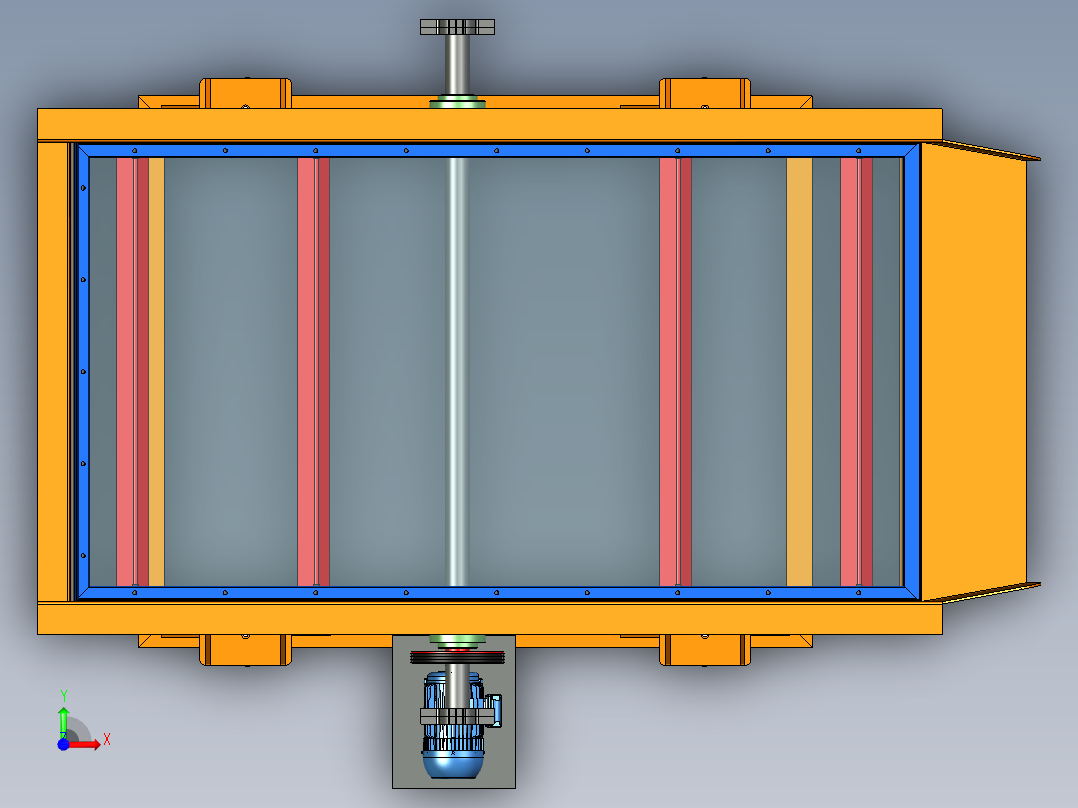 小型振动盘前视图