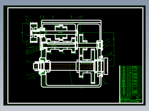 题目22-分级变速主传动系统的设计含CAD图纸