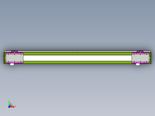 威洛博LC系列3d模型模组2LC14S2Y-S1250前视缩略图