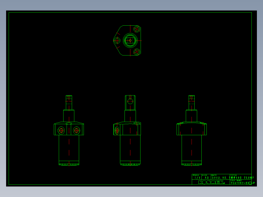 KOSMEKTLA1601-2Bx-P多系列多零件图纸模型