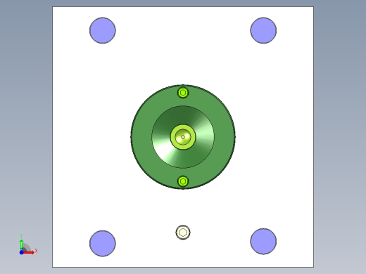 耳机整套外壳模具设计UG三维=844275=100前视缩略图