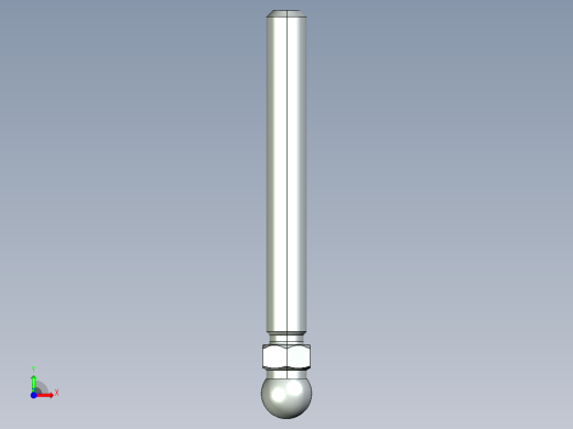 型材-KJN M12X100 THREADED ROD 098DM12100M前视缩略图