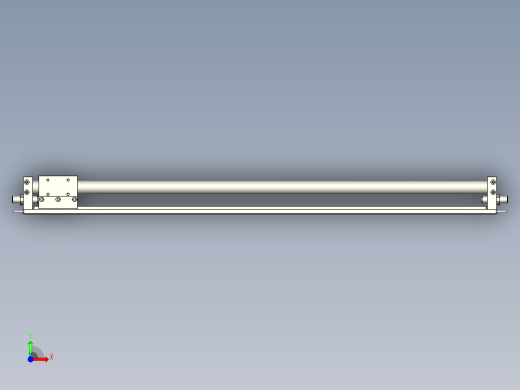 磁耦合无杆滑轨RMH系列14款前视缩略图