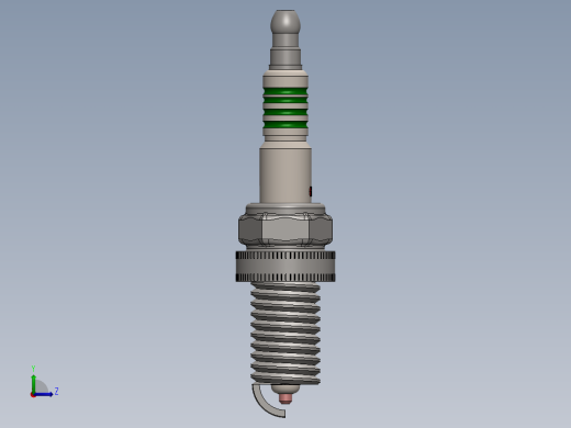 火花塞4左视缩略图