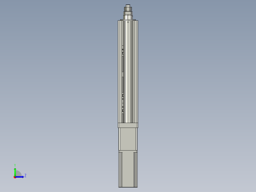 12VZ电动缸-VZ6-S200-BC左视缩略图