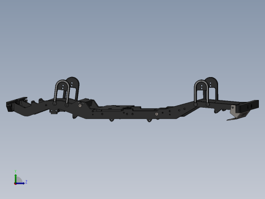 汽车底盘总成左视缩略图