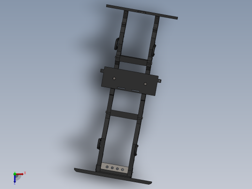 汽车底盘总成俯视缩略图