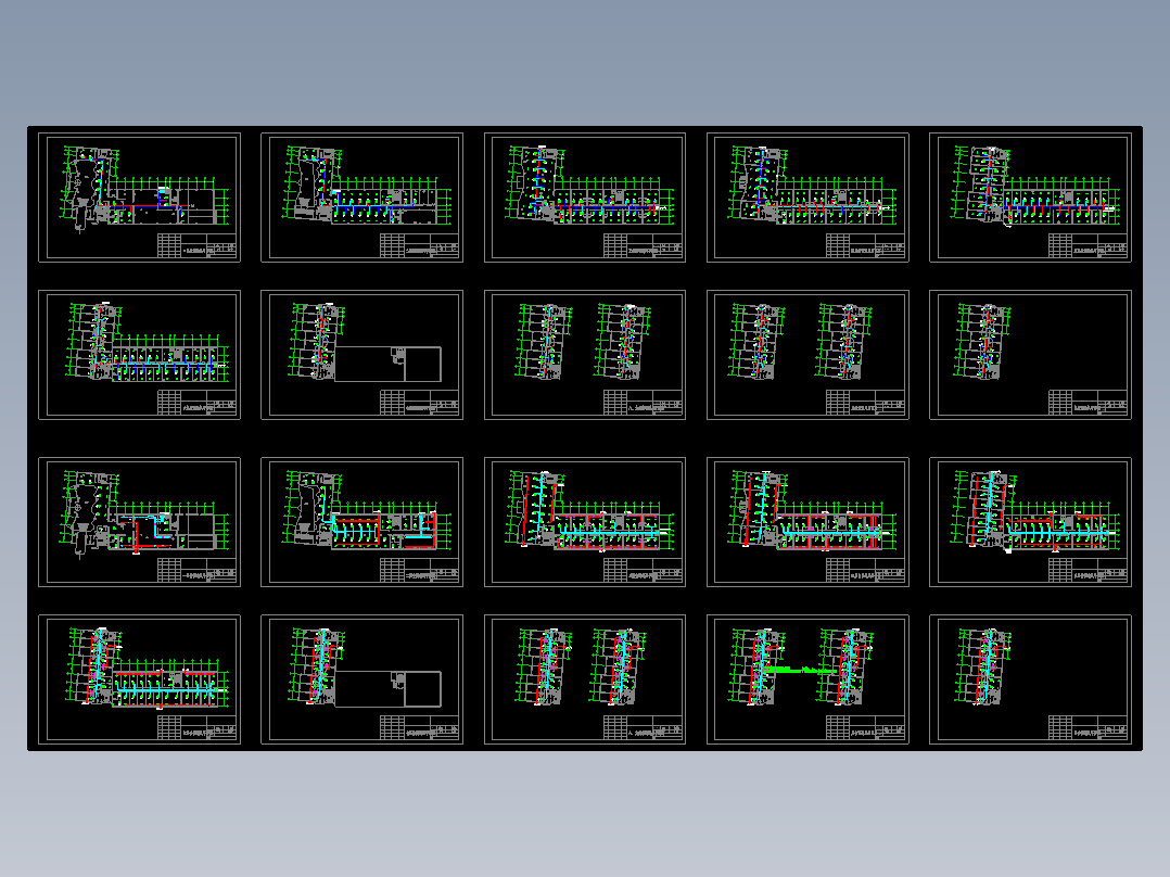 某宾馆空调平面图