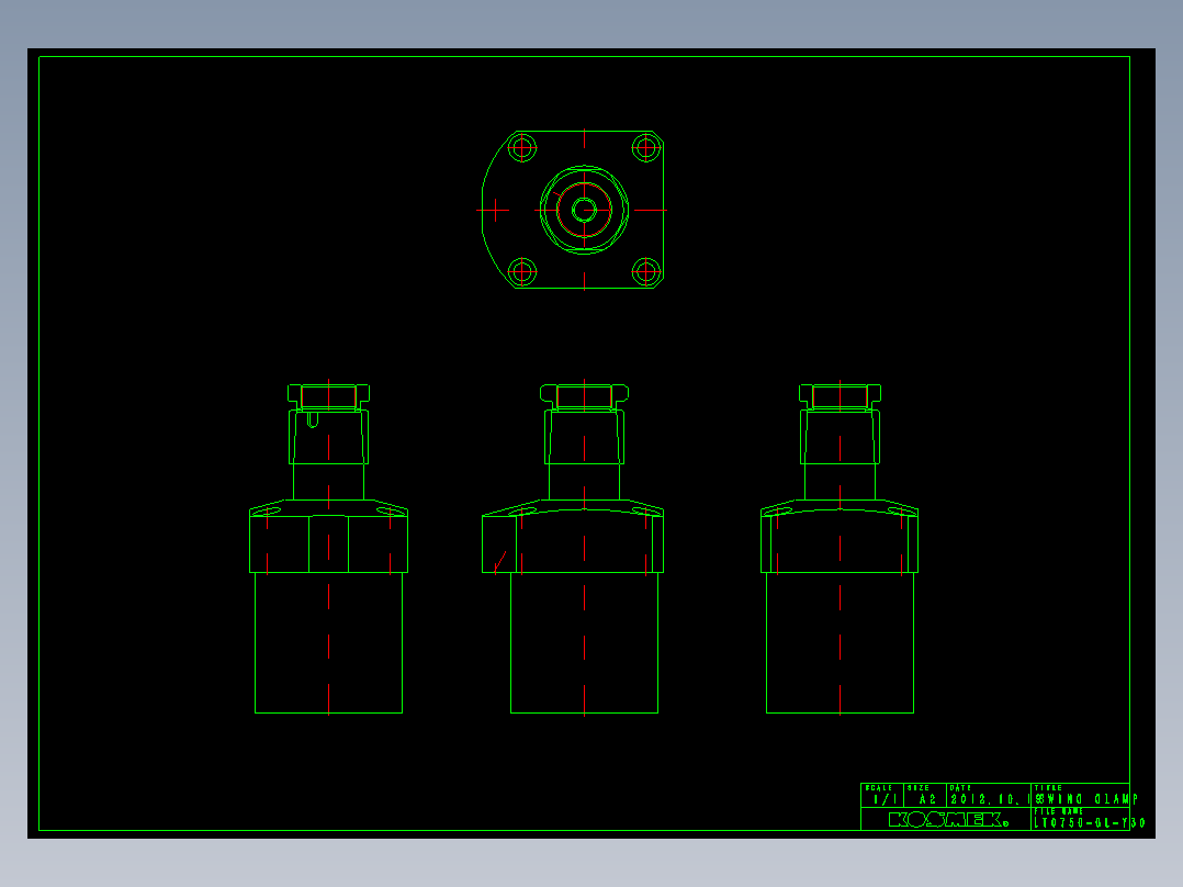 KOSMEKLT0750-GL-Y30多系列多零件图纸模型多系列多零件图纸模型