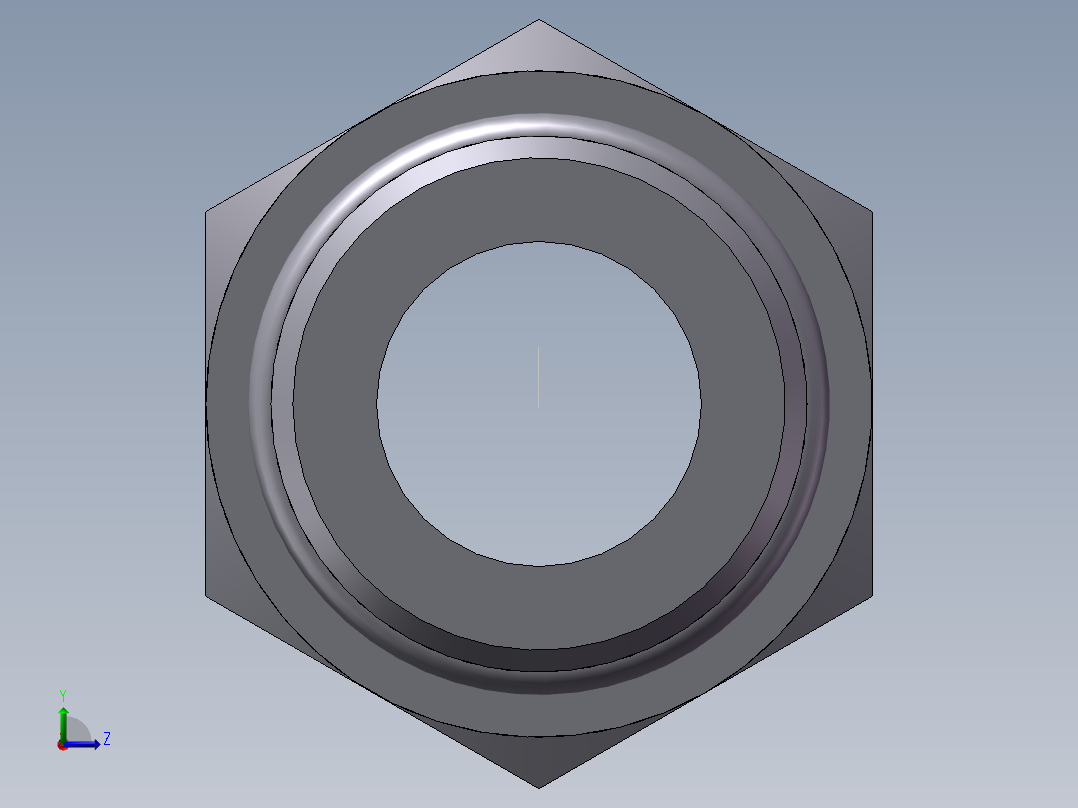 公制螺纹O圈密封、1DH-36-33左视图
