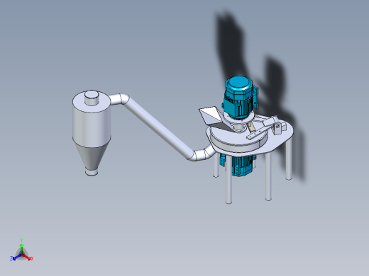 B3003339-双电机小麦磨粉机