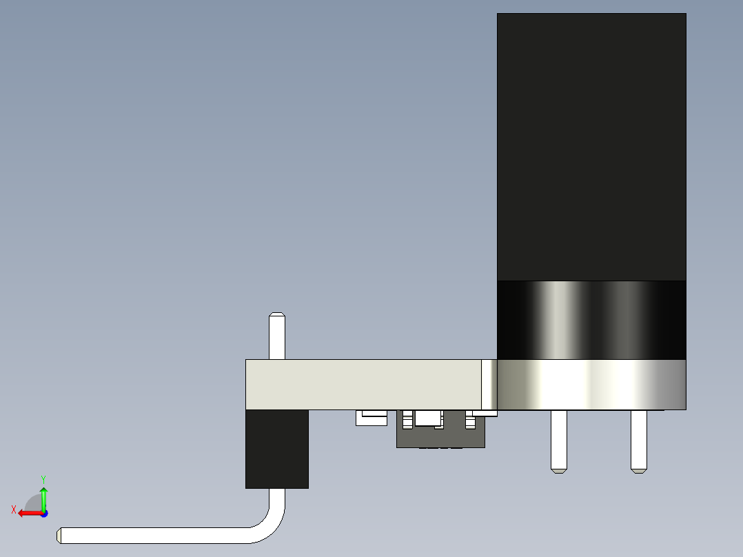 编码器TH106后视图