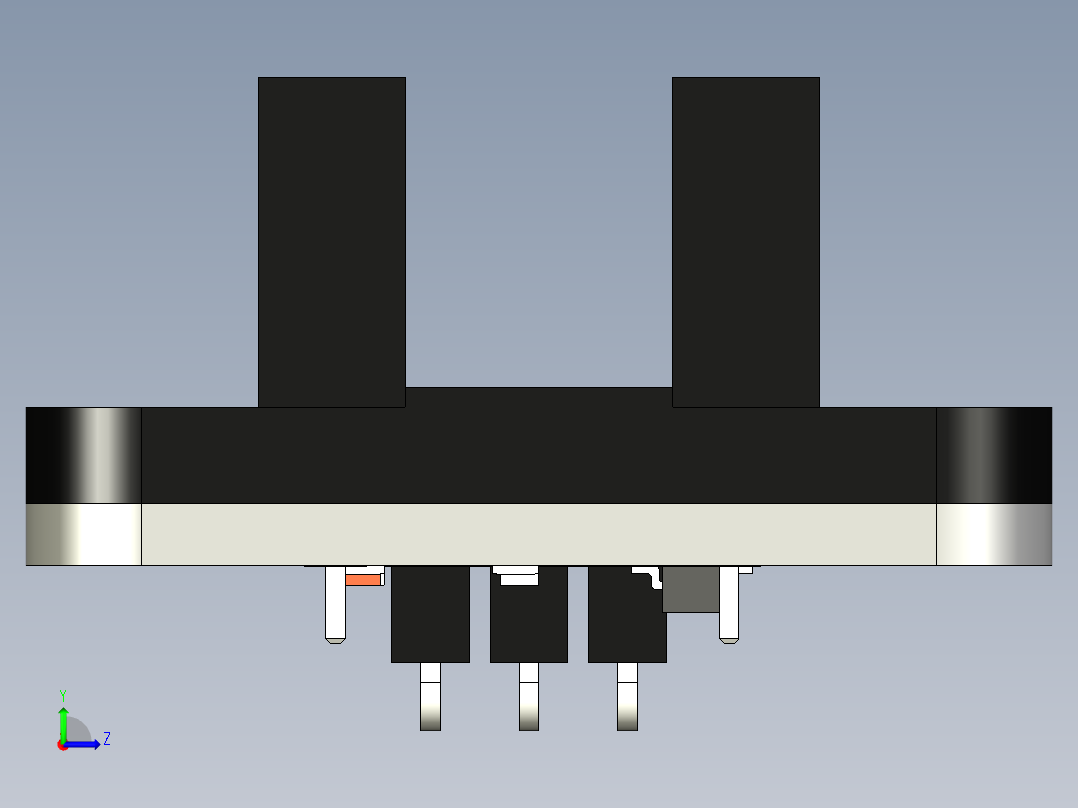 编码器TH106左视图