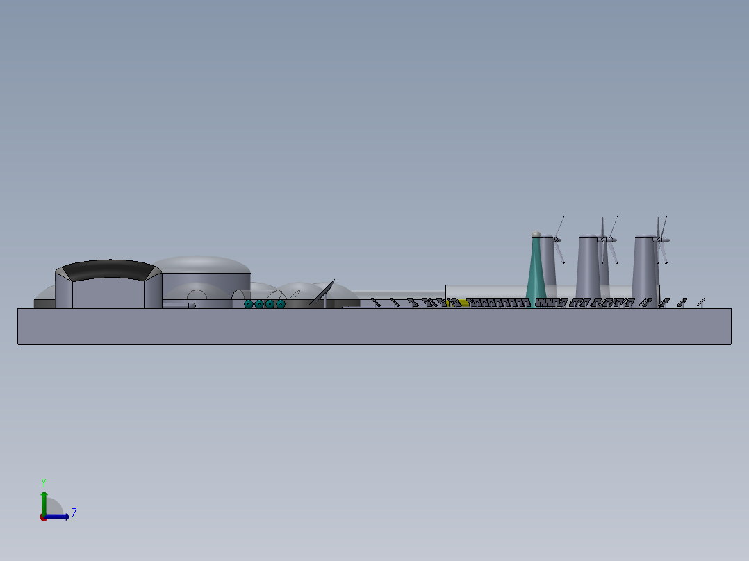 分布式储能左视图