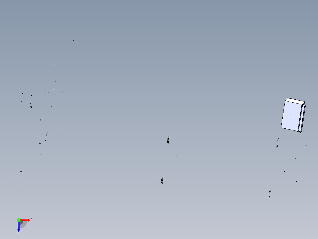 剪叉式升降机 、液压车升降工作平台俯视图