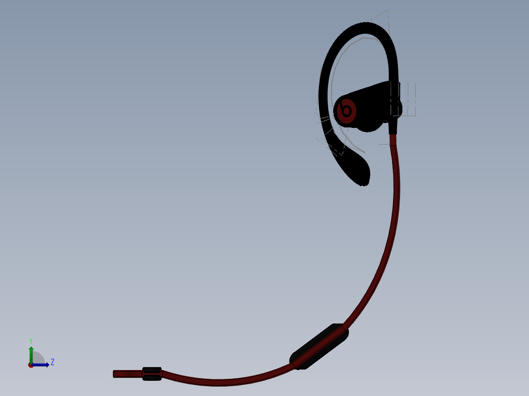 耳机(3)左视图