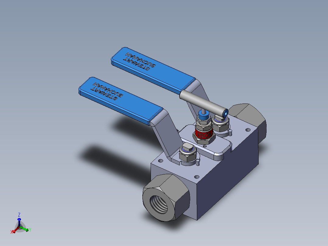 BVN型-双截止放气阀模型