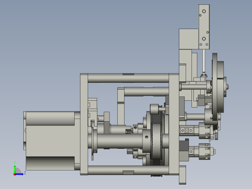 磁芯包胶部分左视缩略图
