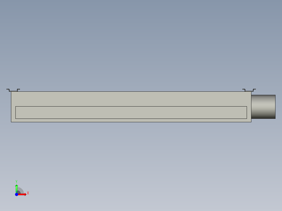 弘孚横流风机50530前视图