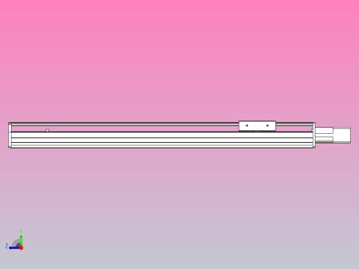 MTH10标准螺杆滑台[MTH10-L#-500-BC-P10-C3]右视缩略图