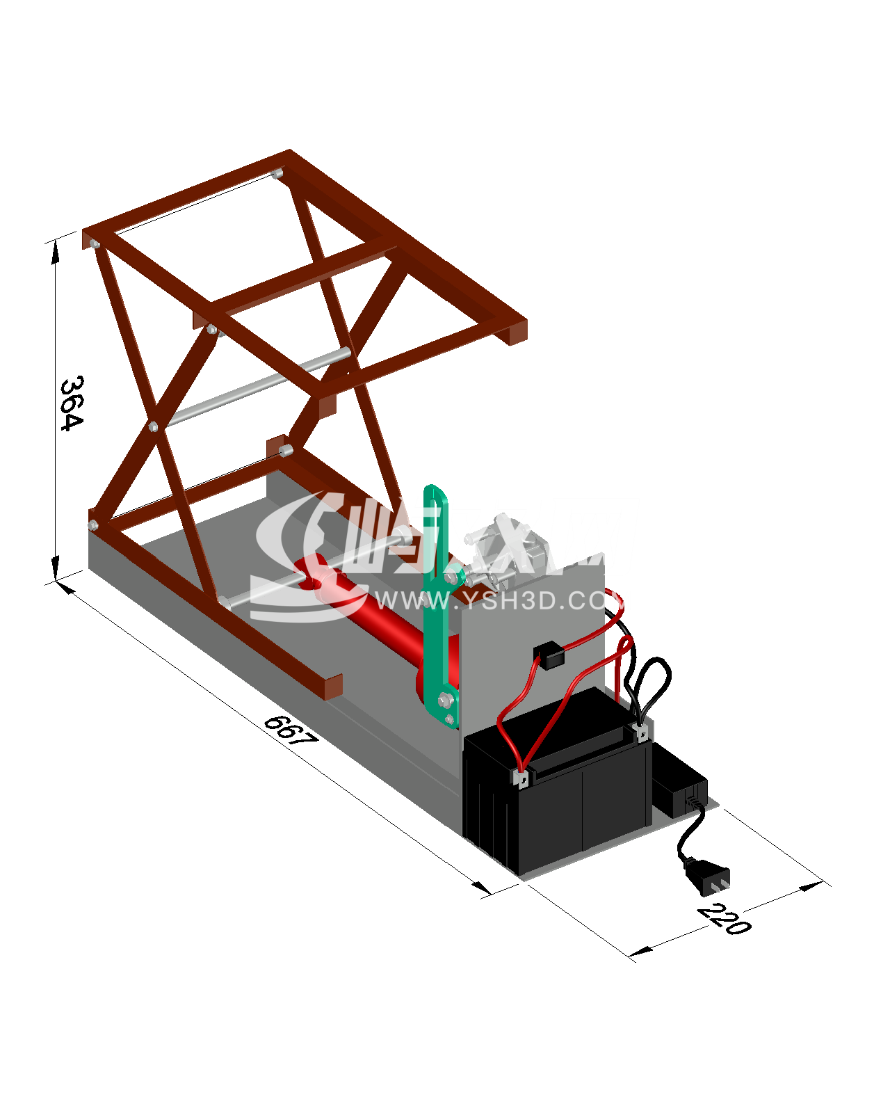 电动液压千斤顶