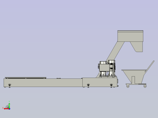 MZ链式排屑器装配体后视缩略图