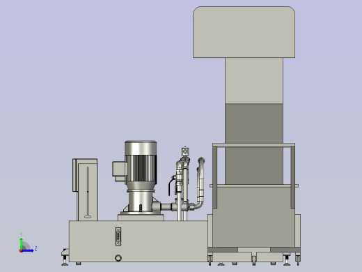 MZ链式排屑器装配体左视缩略图