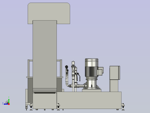 MZ链式排屑器装配体右视缩略图