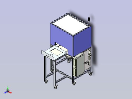 干燥机设备3D模型