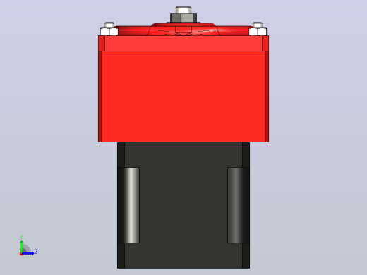 Nema 17 2GT 200双皮带减速器左视缩略图