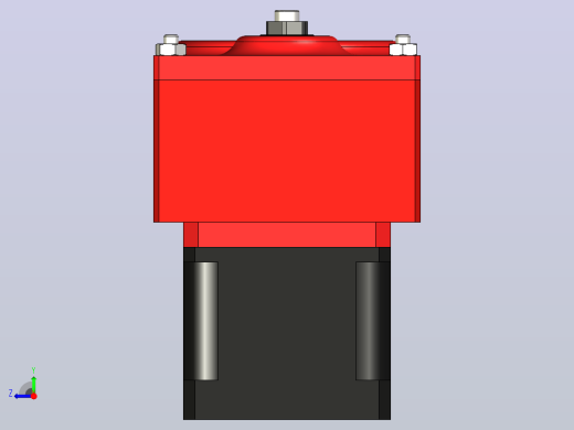 Nema 17 2GT 200双皮带减速器右视缩略图