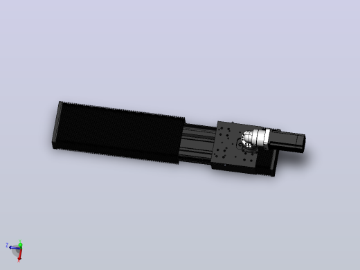 DMG135-FCR齿轮齿条模组直线滑台（电机前折）[DMG135-L11S500-DT400-A2D-FCR-P7]